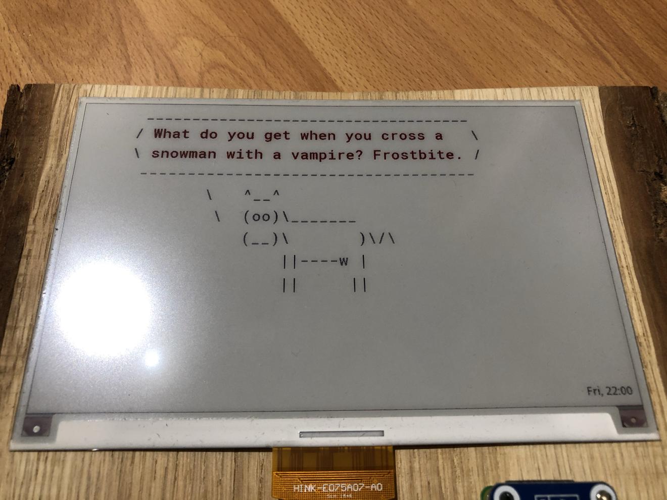Cowsay mode